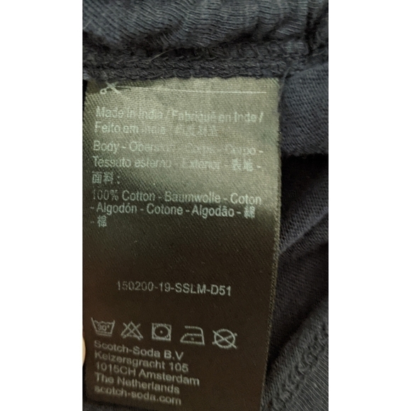 Scotch & Soda Holiday Forever Drawstring Side Top - Picture 7 of 8